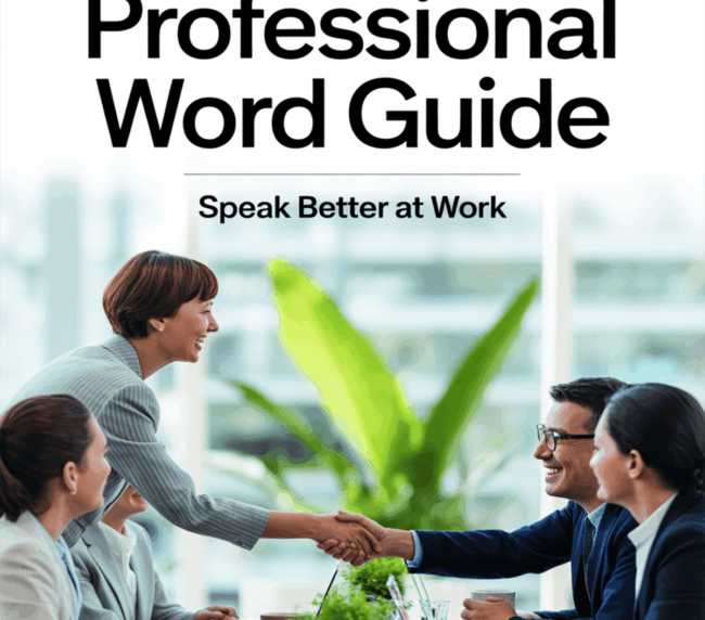 The Professional Word Guide - Speak Better at Work