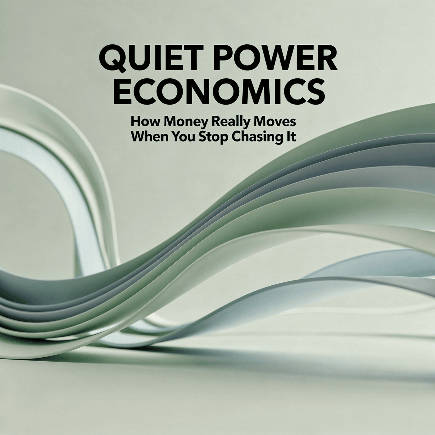 Quiet Power Economics How Money Really Moves When You Stop Chasing It